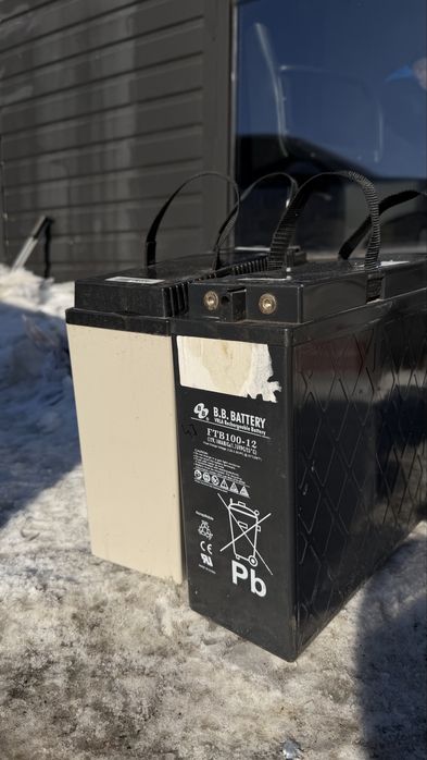 Акумулятор AGM 12V 100Ah  для ДБЖ АКБ