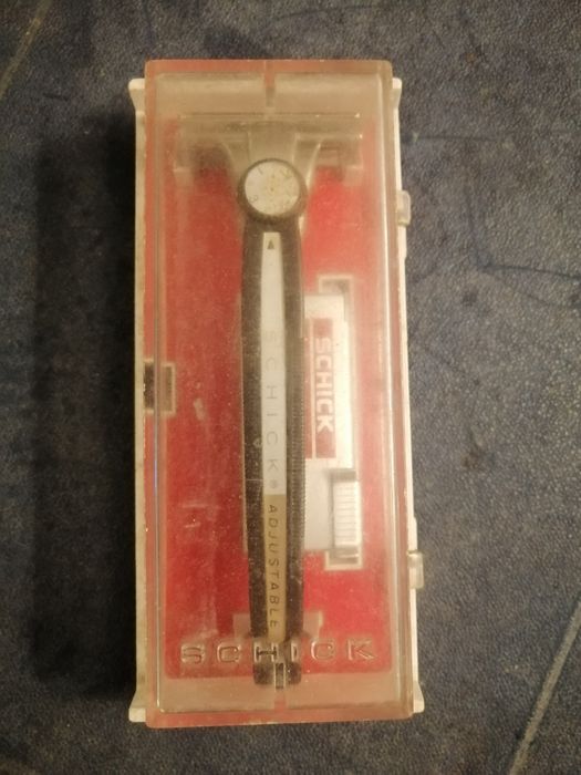 Máquina barbear vintage Schick Adjustable