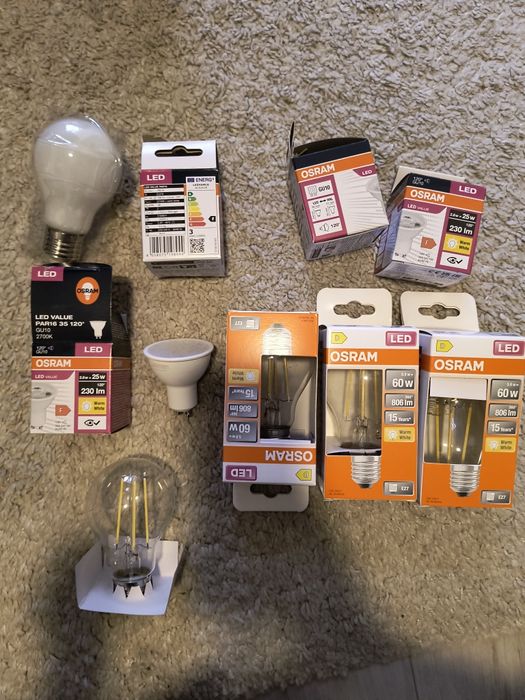 Żarówki E27 i GU10