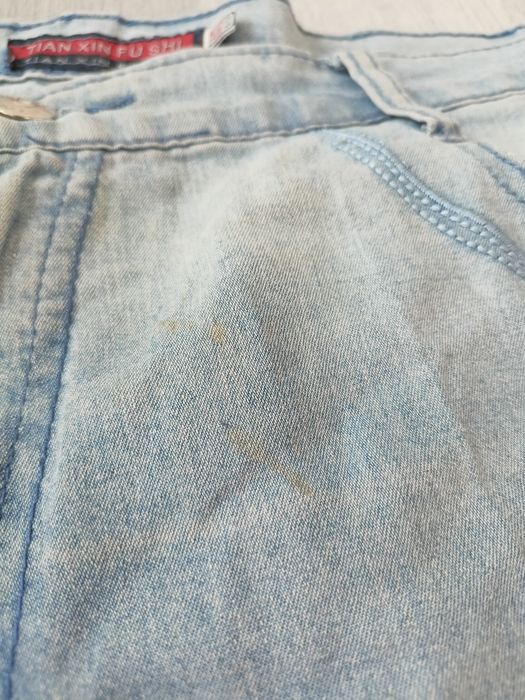 Bermudy spodenki damskie jeansowe 46 XXL