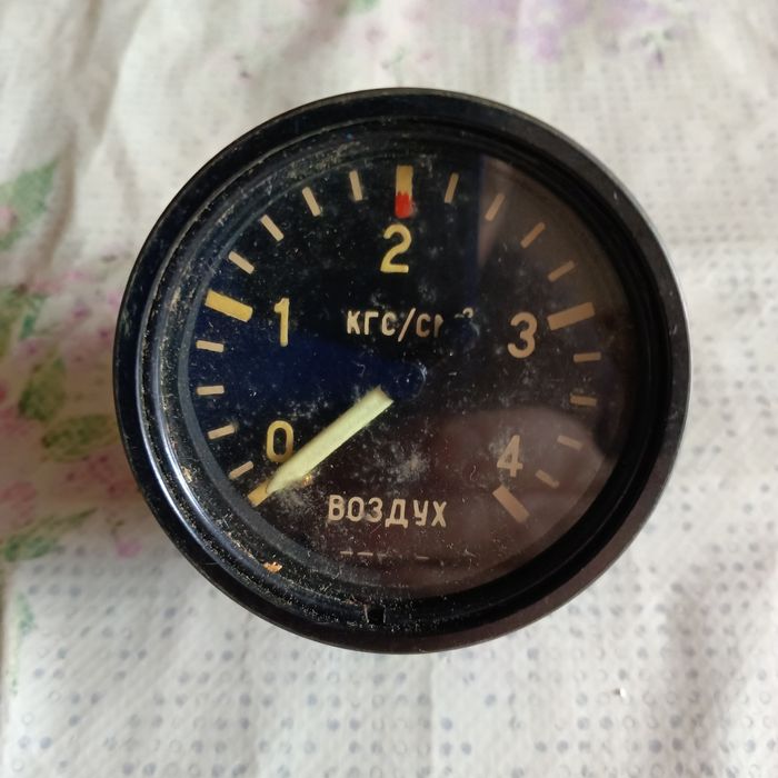 Авиационный однострелочный манометр МА-4