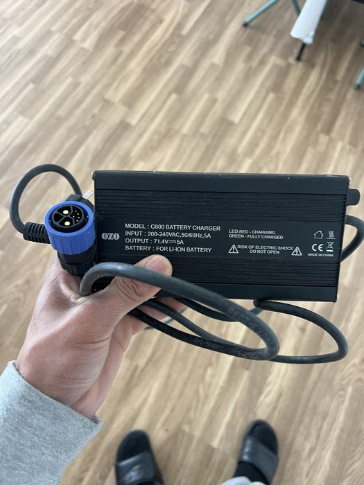 Carregador scooter eletrica wayscral