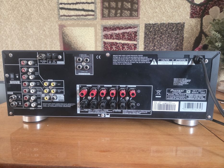 AV- Receiver  PIONEER VSX 516K 5.1×100W USB/ Optical/MCACC/6-16Om