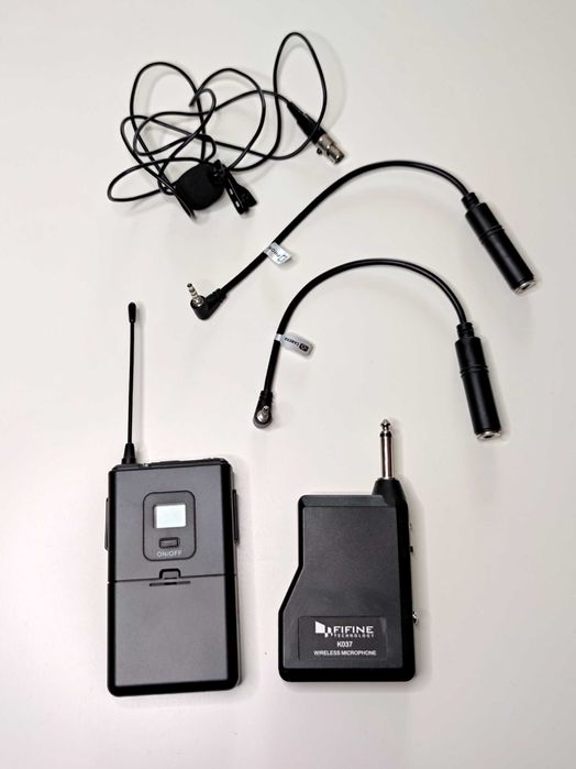 Микрофон петличка Firefly Fifine K037 UHF беспроводной супердешево