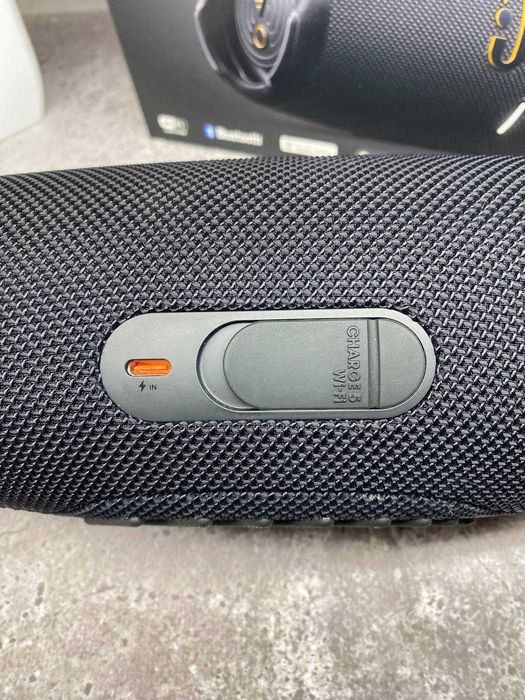 Колонка JBL Charge 5 wifi black оригінал (повний комплект)