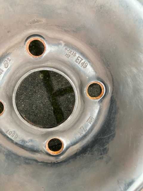 Felgi stalowe Opel 15 cali 4x100 et49 komplet 6x15 opel meriva