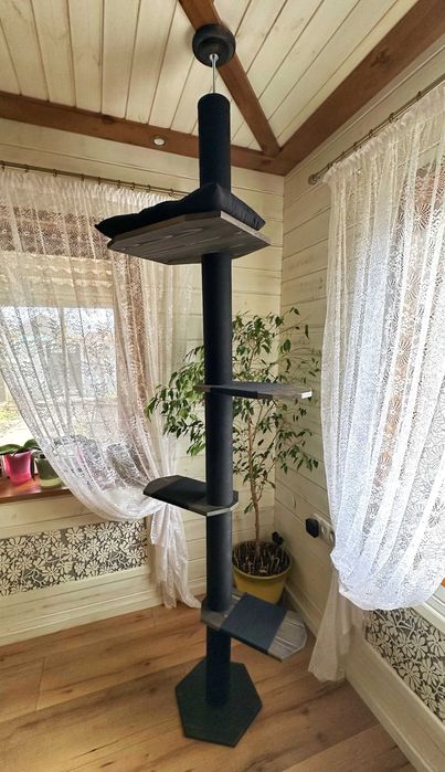 Котяче дерево з ліжком