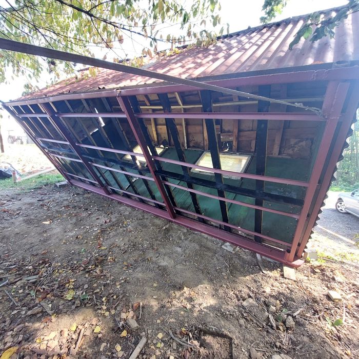 Kontener, barak projekt do dokończenia