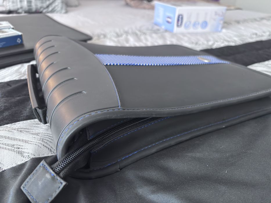 Mala Arquivo 232 CD/DVD com Argolas e Fecho Zip – Excelente Estado