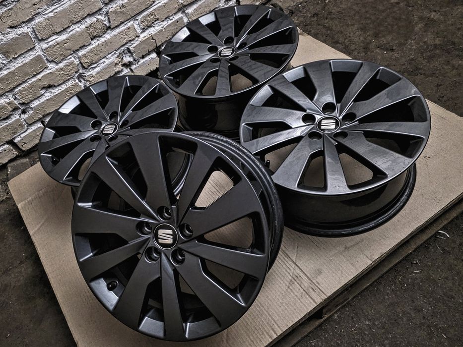 R16 5x100 | Original | Germany | Seat/Skoda/Volkswagen/Audi... | VAG | Рідна фарба, ідеальний стан, без дефектів | Преміум диски | Комплект / 4шт