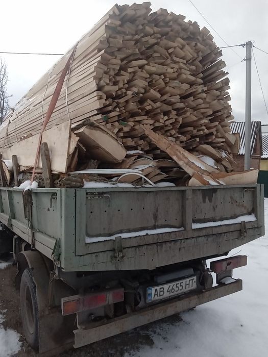 Дрова твердих і мʼяких порід від пилорами