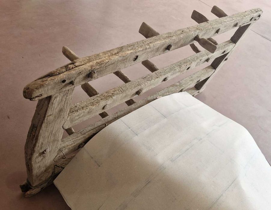 Carro de Bois Antigo e Grade
