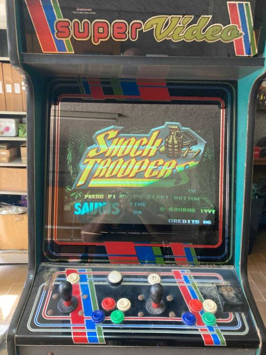 Neo Geo SNK MVS Shock Troopers