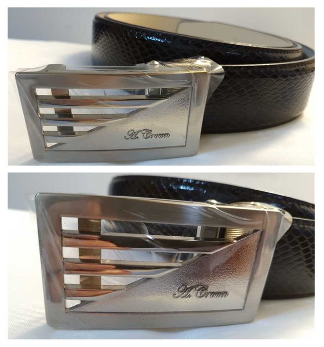 Anthoni Crown Cinto homem castanho Tam 105 (234)