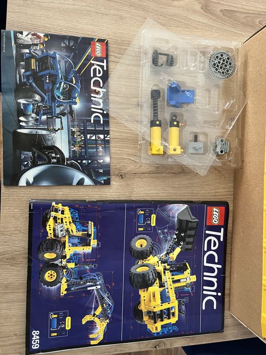 Lego Technic Ładowarka 8459  / 8439/ 8464 + pudełko + wytłoczką