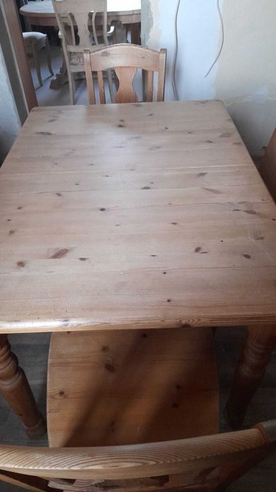 Używany Stół z krzesłami