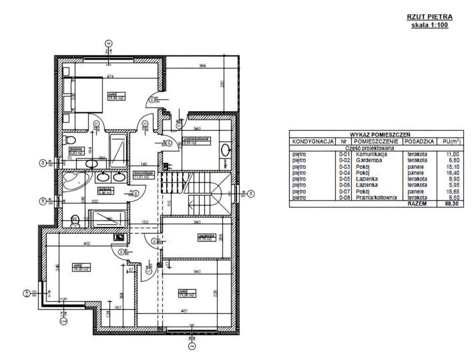Nowoczesny Dom 178 m²  – ŁOCHÓW  60 km od Warszawy