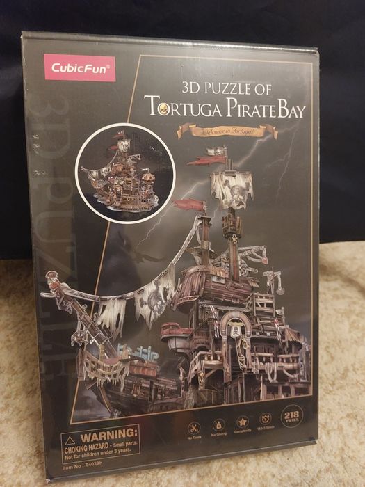 3D пазл Пиратский корабль Тортуга