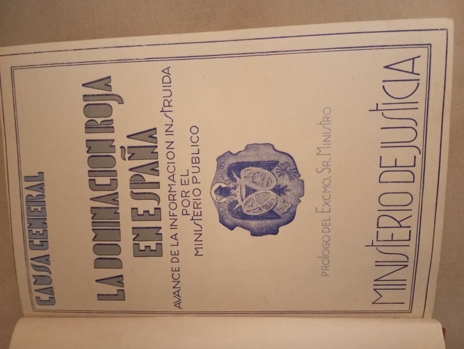 Causa General La Dominación Roja En Espãna (1.ª edição, 1943)