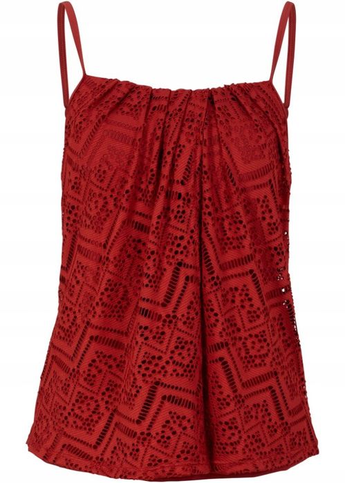 B.P.C top tankini bordowy luźny fason ^38
