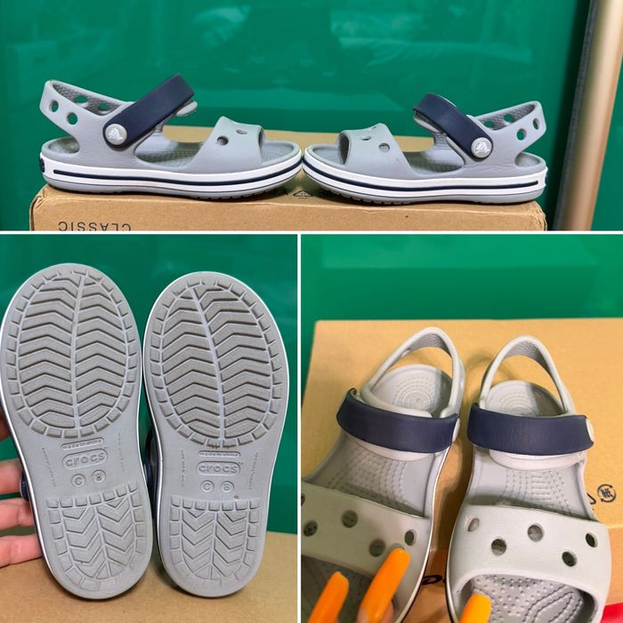 ‼️ сандалі Crocs C 8 25 р босоніжки  сланці шузи аквашузи крокси