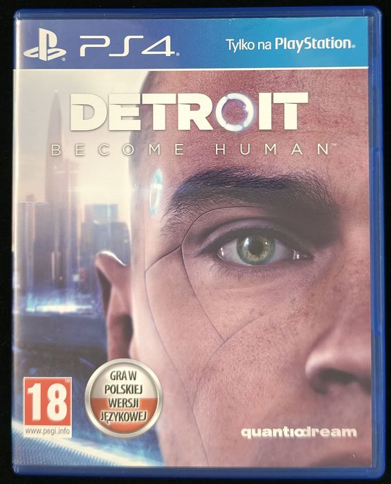 Detroit Become Human PL Dubbing Komplet po polsku Gra na PS4 i PS5 w BDB Stanie