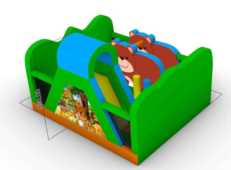 Insuflável Multi obstáculos (novo)