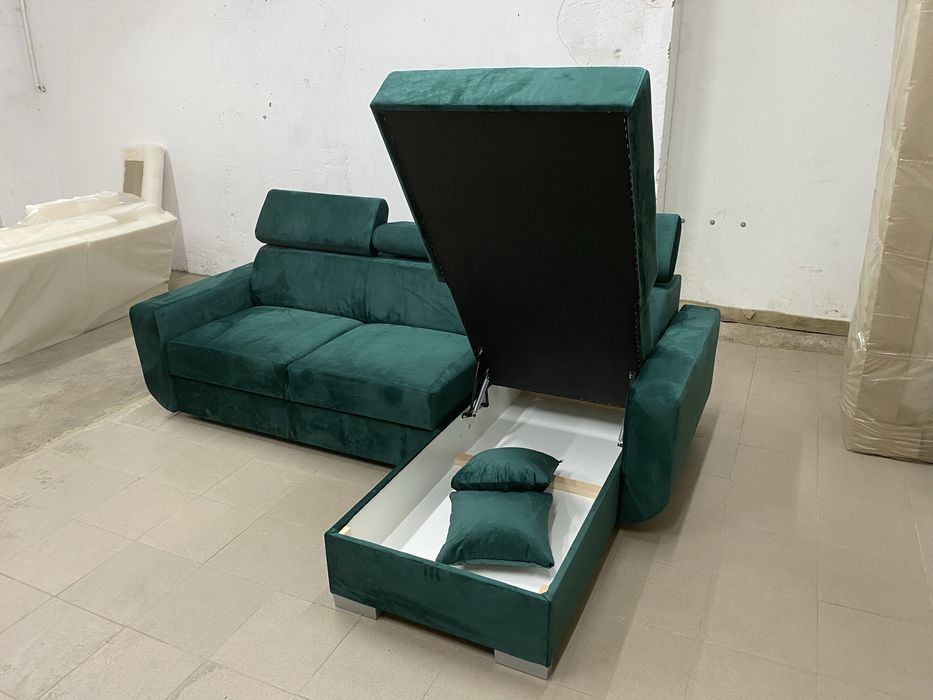 Narożnik Nowy od producenta szybka realizacja tkaniny do wyboru