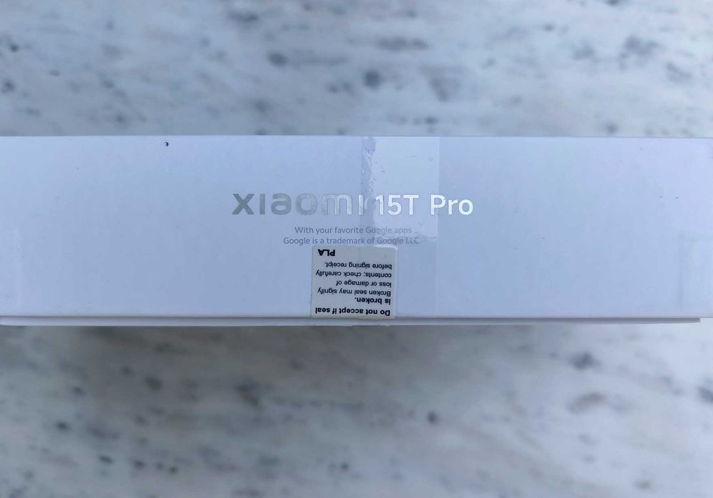Caixa Original Xiaomi 15T Pro + Cabo e Documentação Completa
