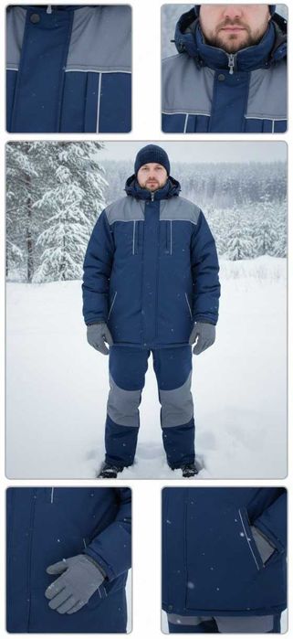 Костюм робочий теплий спецодяг, курточка рабочая комбинезон