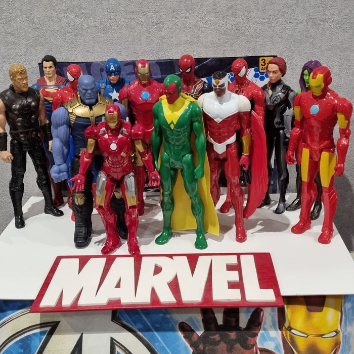 Оригінальні фігурки Супергерої Marvel Husbro USA, 30см. Оригінал!