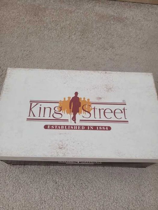 Eleganckie buty męskie King Street 43