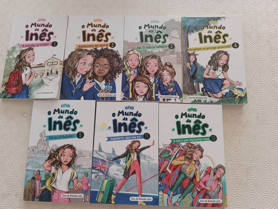 Livros "O Mundo da Inês"