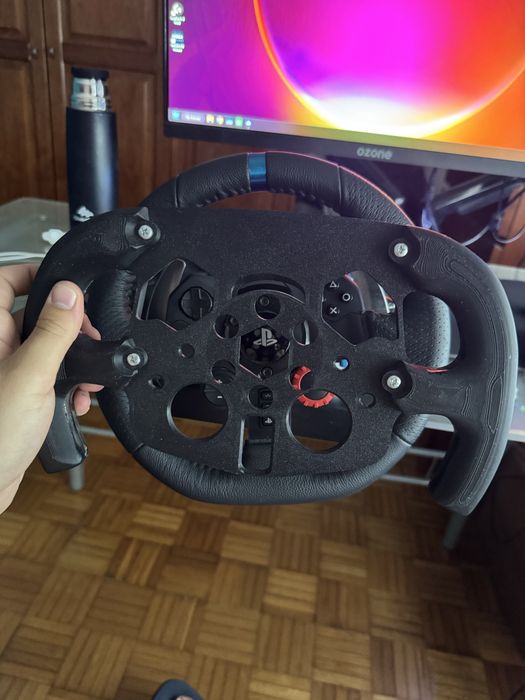 Logitech g29 com volante modelo f1/gt extra
