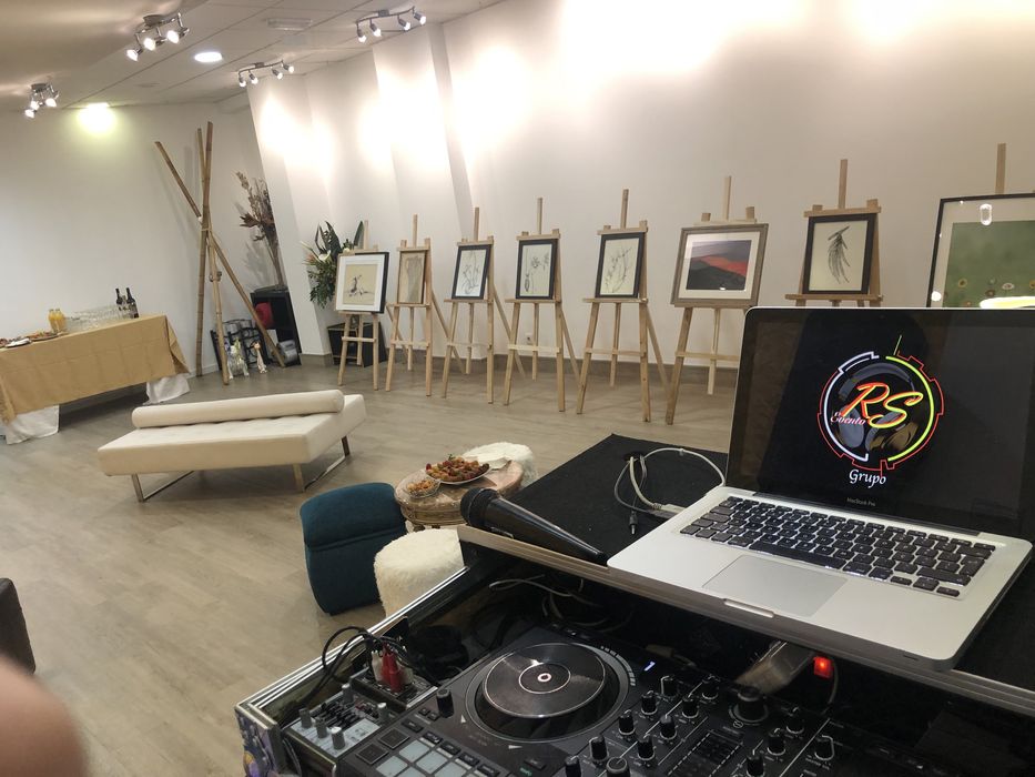 Animação na sua loja de negócio.