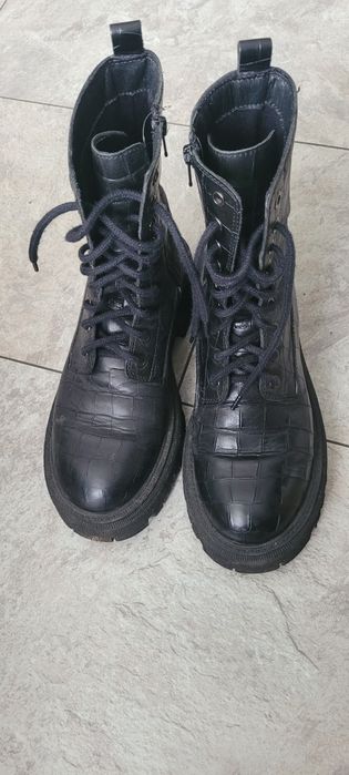 Damskie buty skórzane