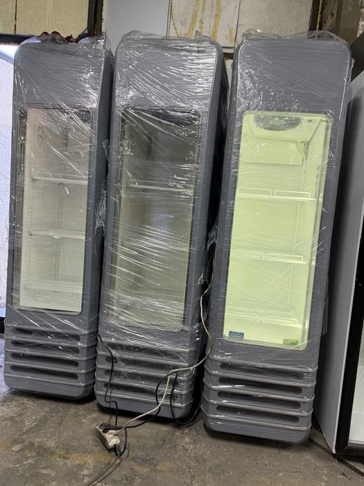 Холодильник под комерцию Холодильный шкаф витрина  Барный Узкий Ретро