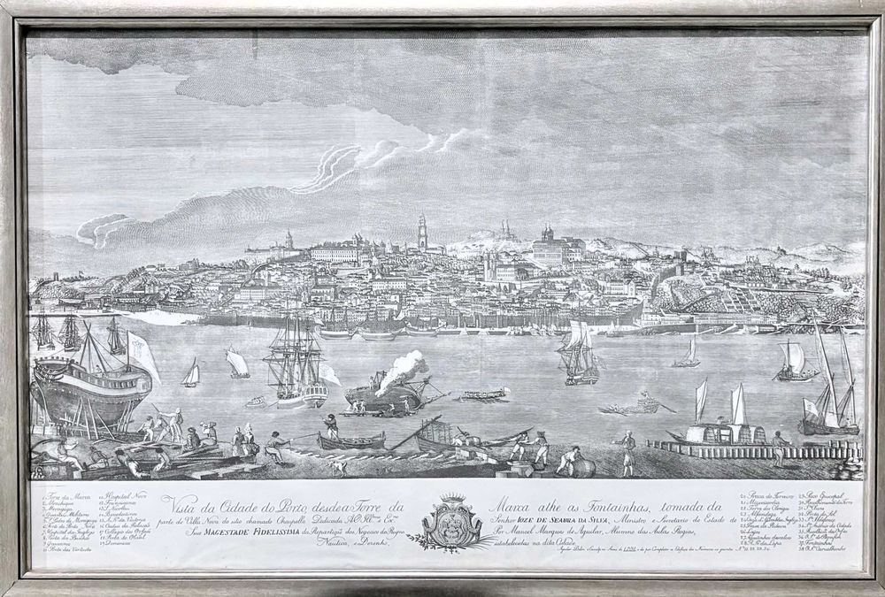 Gravura do Porto Sec. XVIII