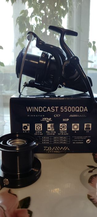 Котушка Daiwa WINDCAST 5500 QDA
