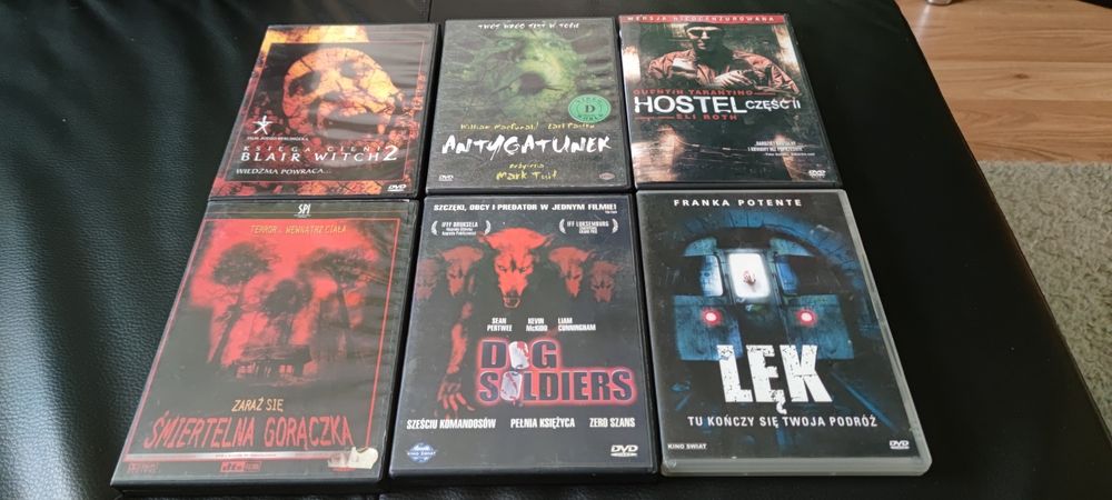Pakiet , zestaw horror dvd