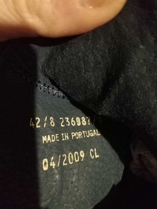 Portugalskie kowbojki męskie sztyblety 42 skórzane buty