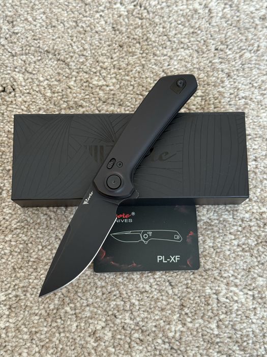 Reate PL-XF Black Aluminium. Складний ніж. Оригінал!