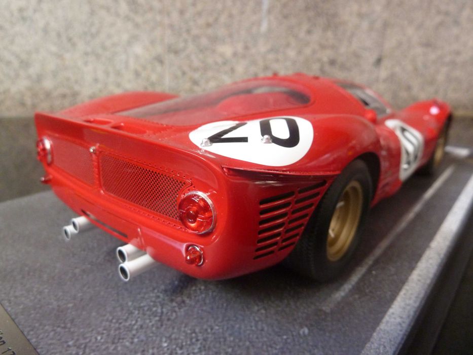 1:18 BBR, Ferrari 330 P3, 24H LeMans 1966, AutoArt, Minichamps