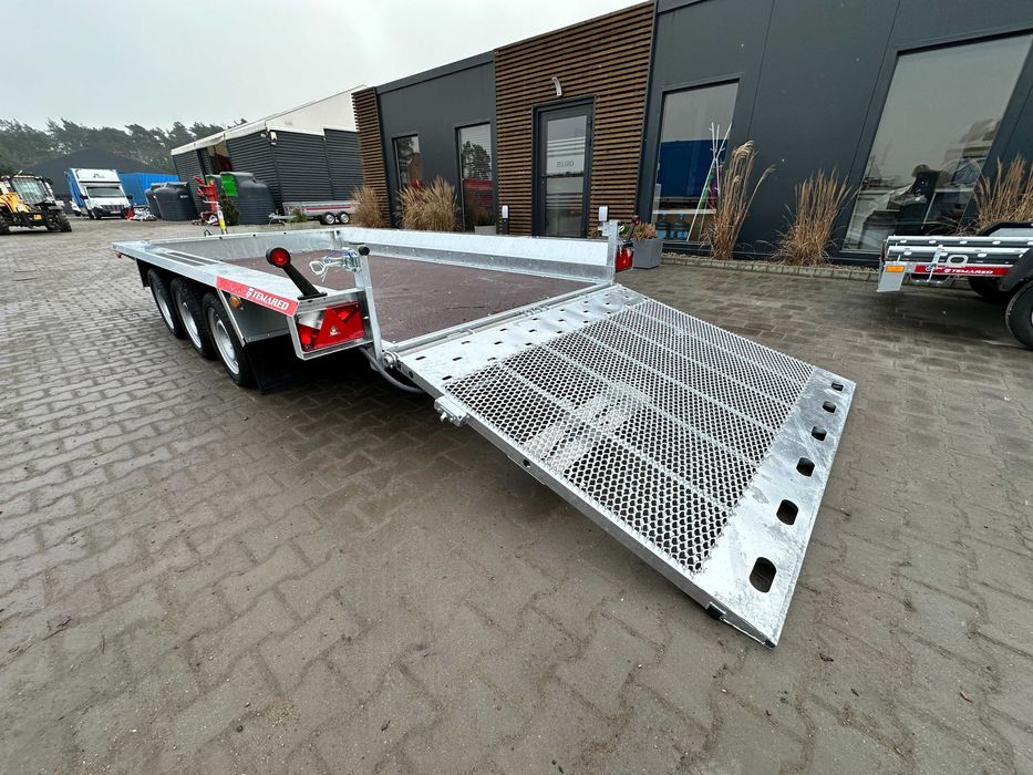 Nowa przyczepa do przewozu minikoparki Temared BUILDER 3 4018/3 3,5T
