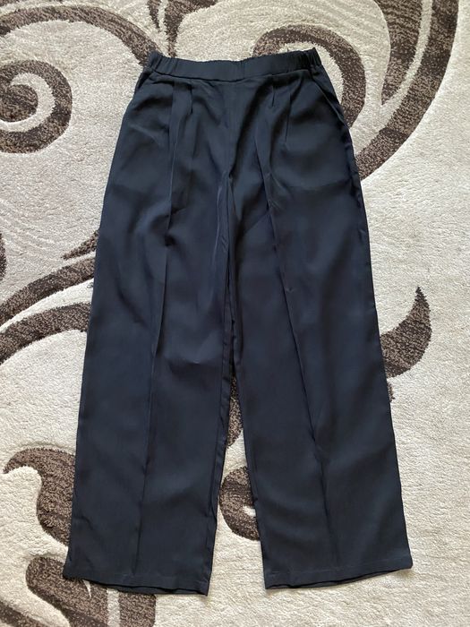 Вільні тонкі штани Reserved, чорні класичні штани