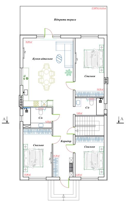 House by the address st. Beresteyskiy prospektpr t Pobedy (area 160 m²) - Atlanta.ua - photo 7