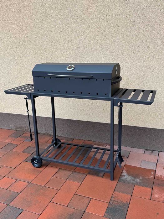 В наявності! Мангал 4 мм з кришкою, решіткою та підставкою під казан