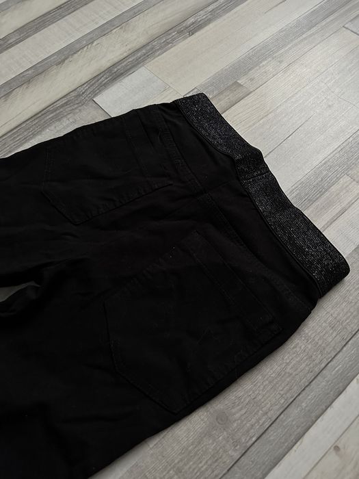 Джегінси чорні лосіни джинсові з резинкою джинси