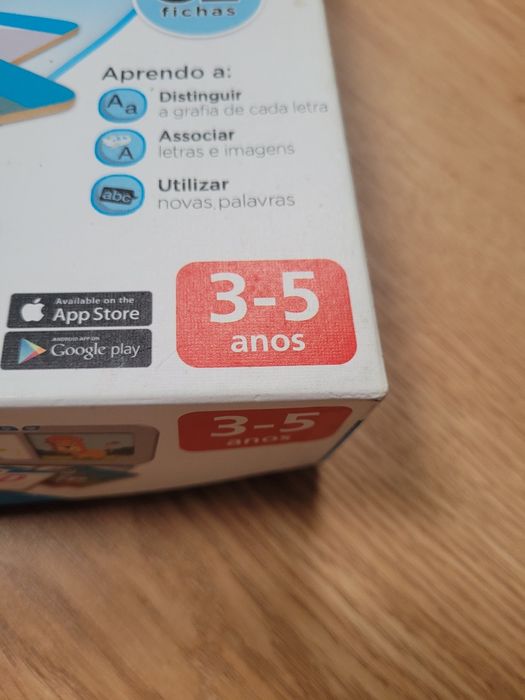 Jogo alfabeto de criança