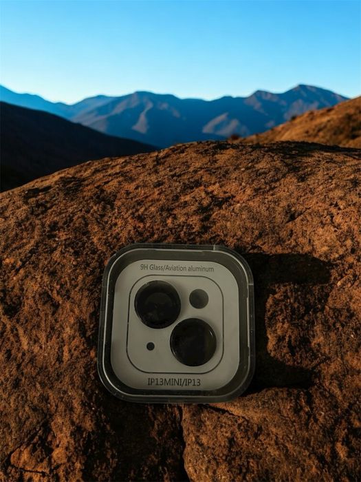 Захист камери 9H Glass/Aviation Aluminum для iPhone 13 mini/iPhone 13